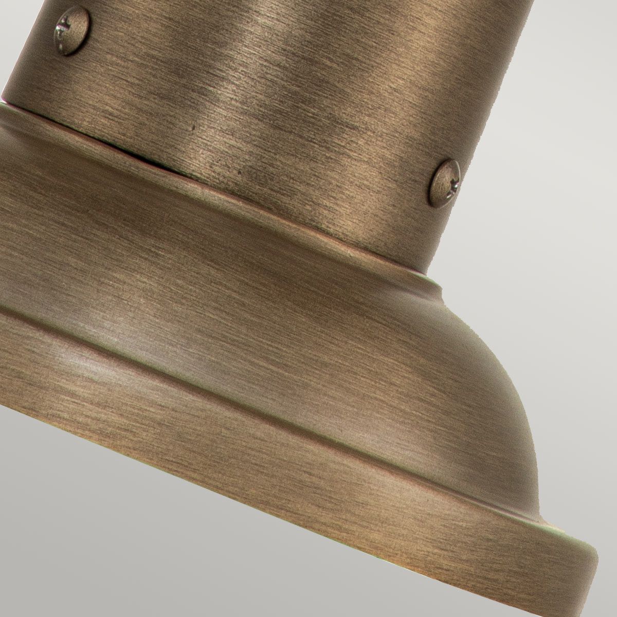 Ashland Bay Outdoor Pedestal Lantern in Burnished Bronze