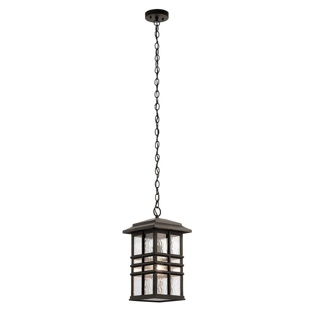 Beacon Square Outdoor Bronze Chain Lantern