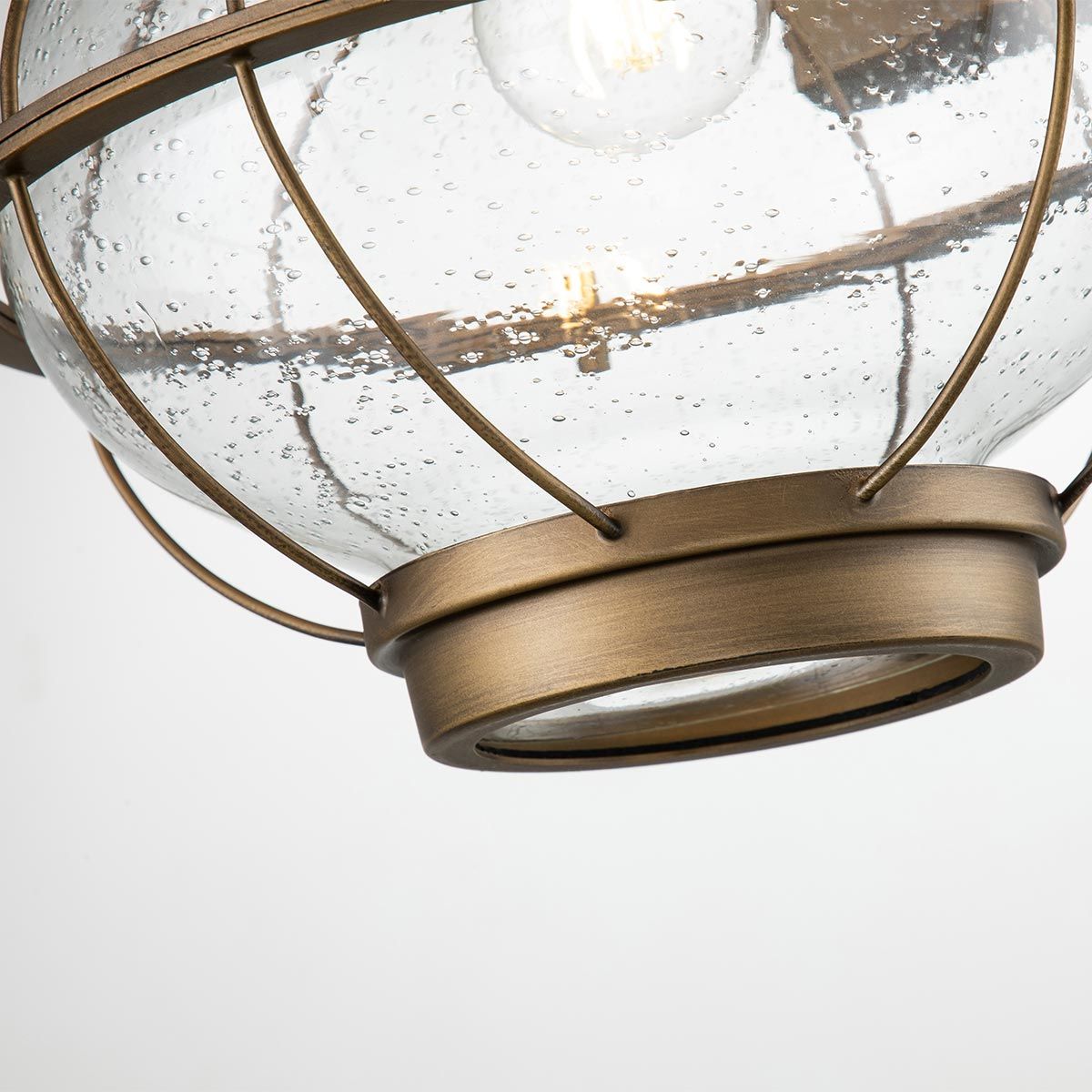 Bridgepoint Nautical Exterior Brass Wall Lantern