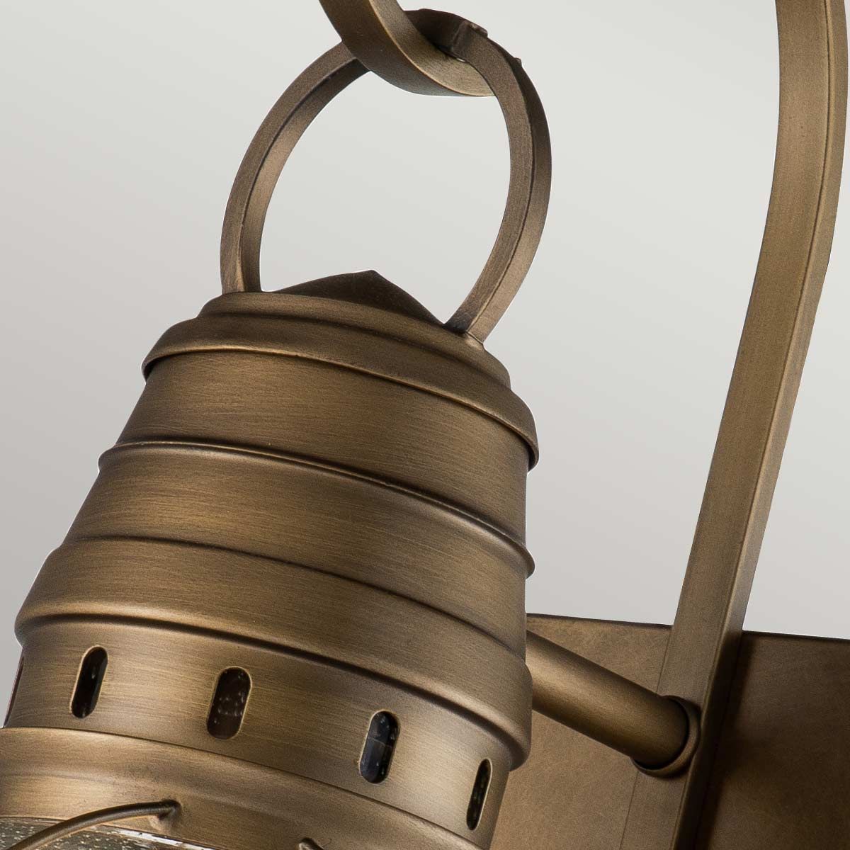 Bridgepoint Nautical Exterior Brass Wall Lantern