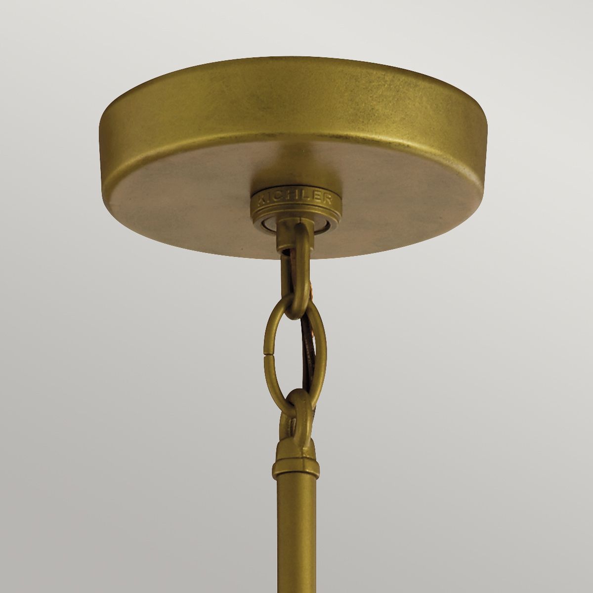 Camillo 1lt Outdoor Pendant Painted Natural Brass