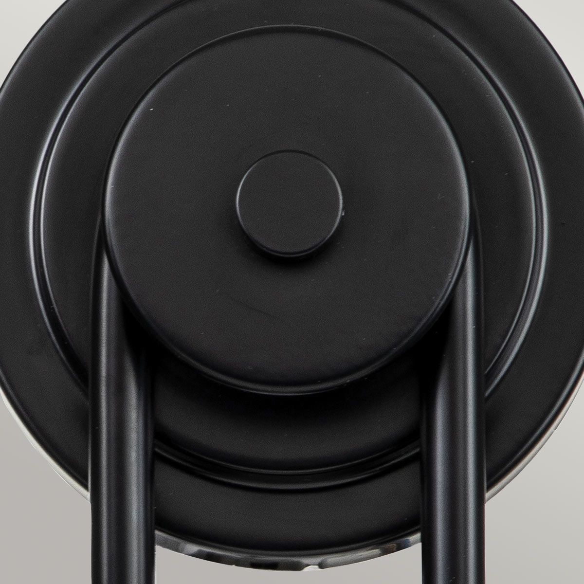 Capitol Hill 2lt Wall light Black