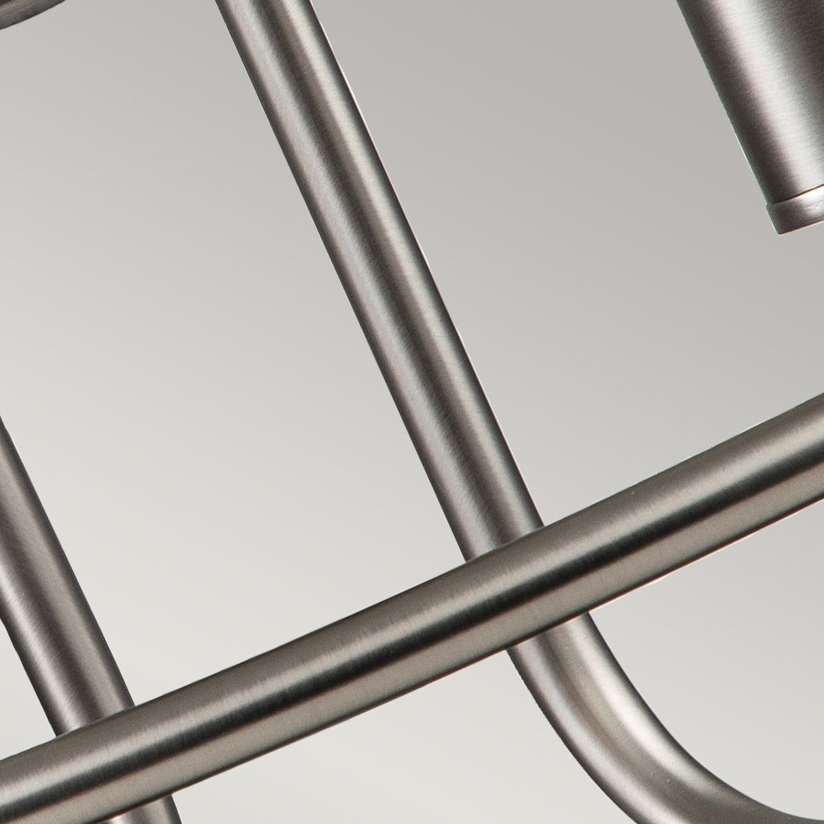 Capitol Hill 2lt Wall light Brushed Nickel