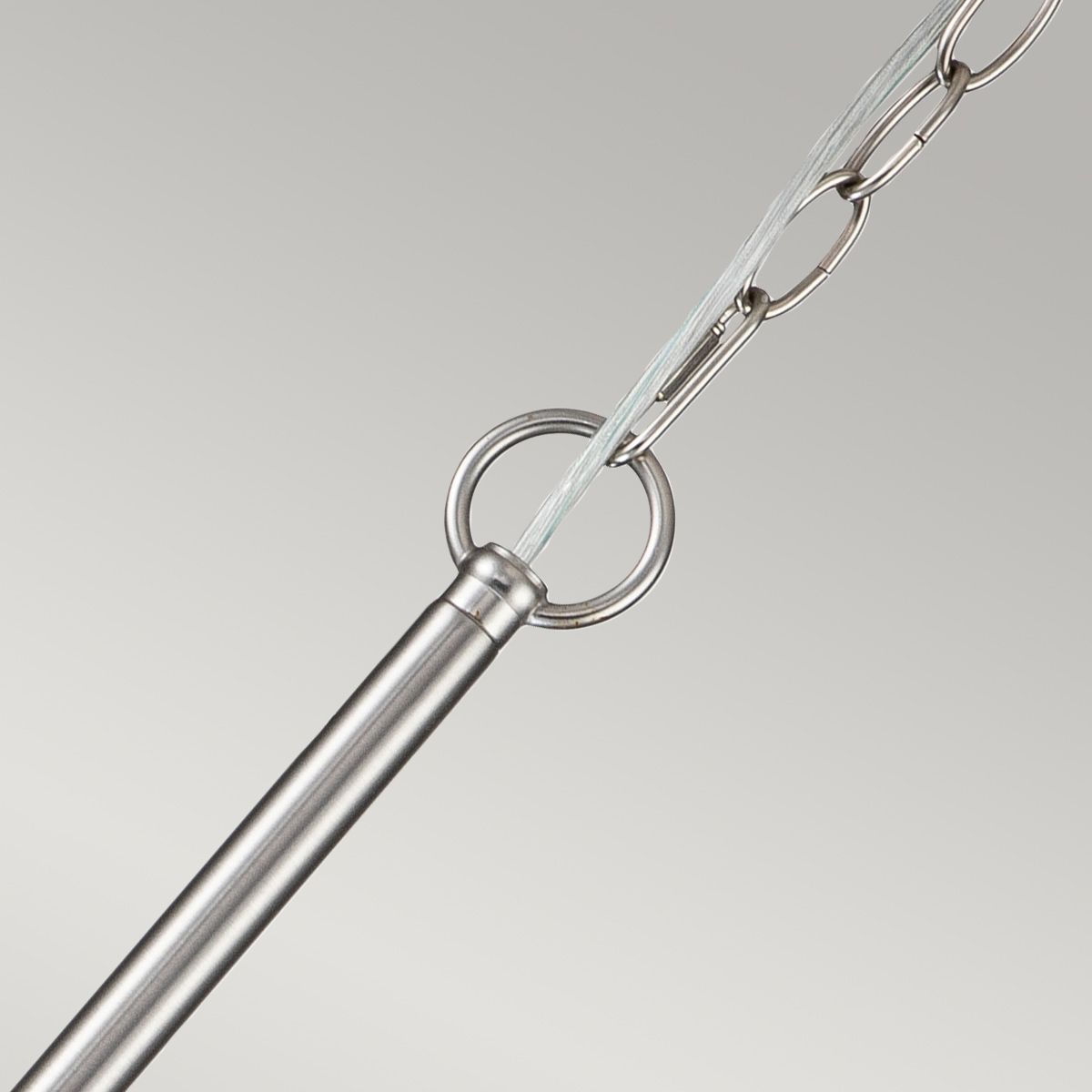 Capitol Hill 6lt Chandelier Brushed Nickel