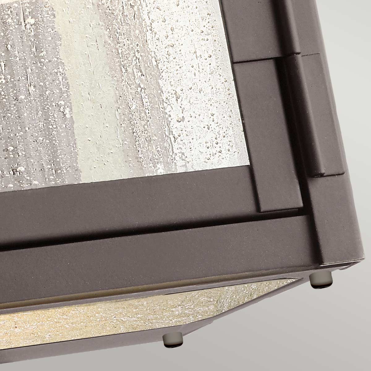 Carlson Classic Rubbed Bronze Outdoor Wall Lantern