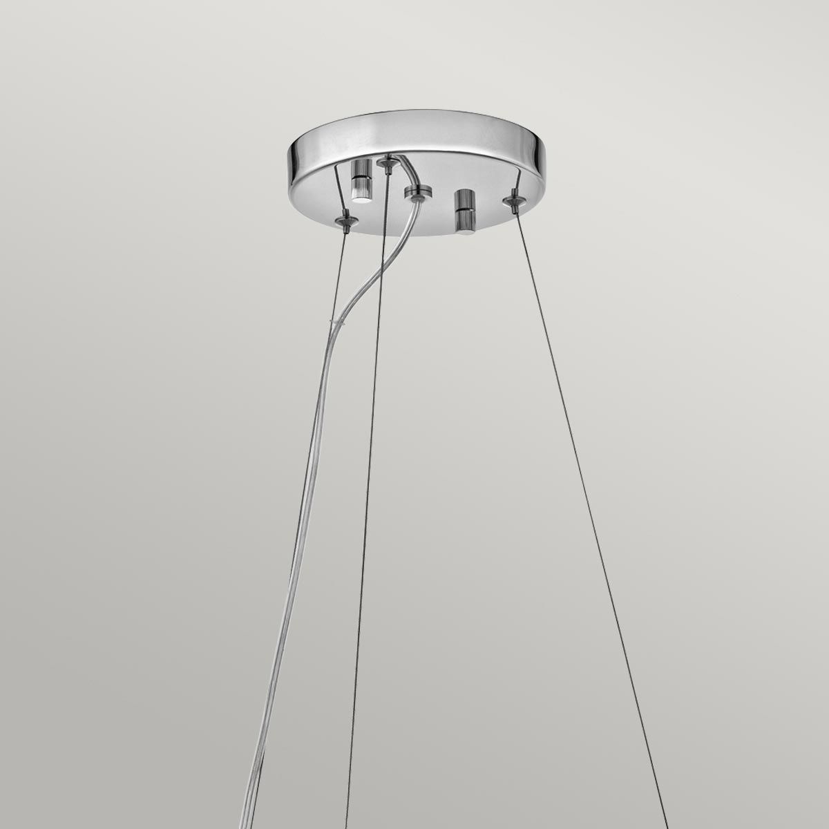 Luminous Elegance 6-Light Crystal Sphere Chandelier