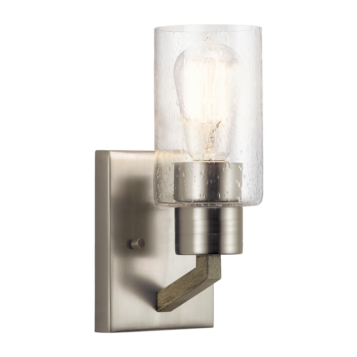Deryn Distressed Antique Grey Wall Sconce