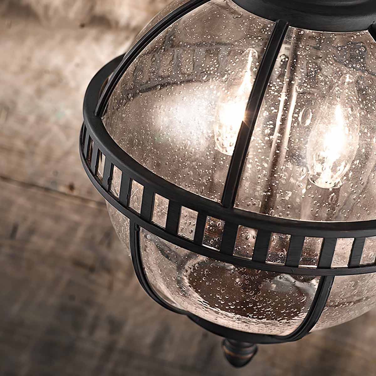 Victorian Charm 3-Light Chain Lantern in Londonderry Bronze