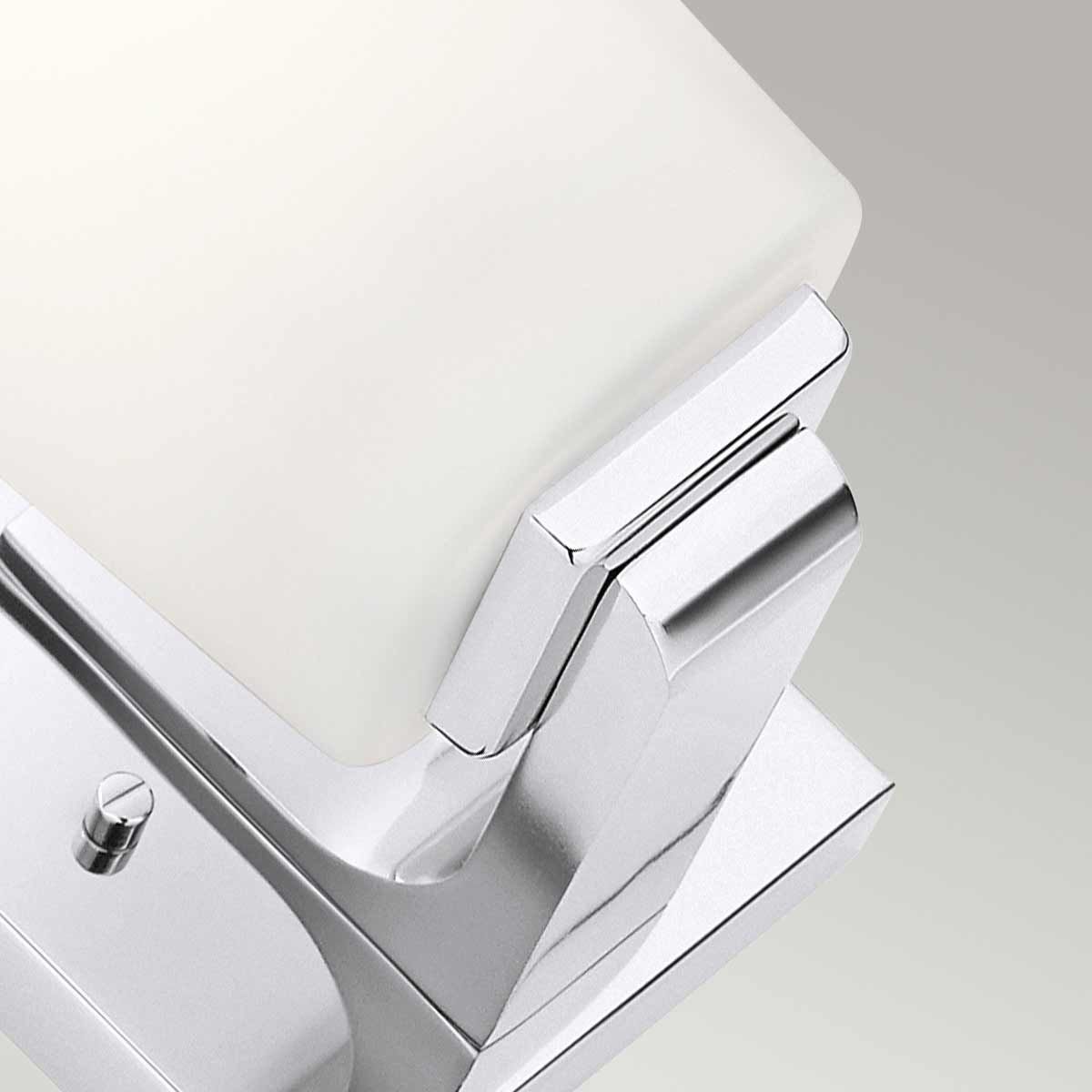 Elegance in Chrome: Roehm Single Light Wall Fixture
