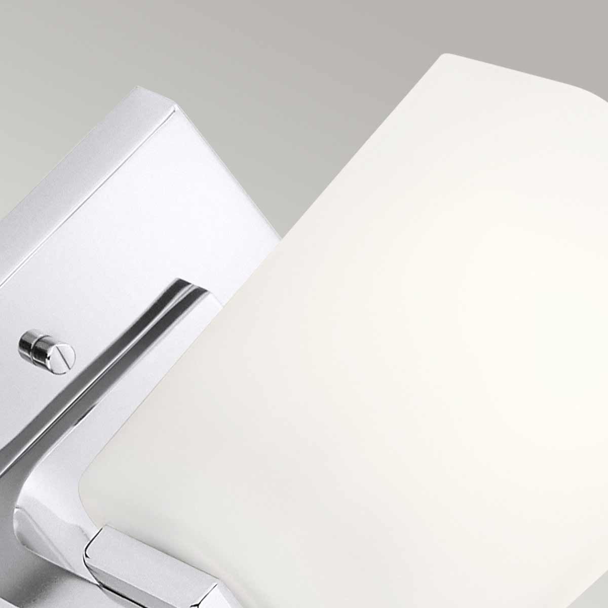 Elegance in Chrome: Roehm Single Light Wall Fixture