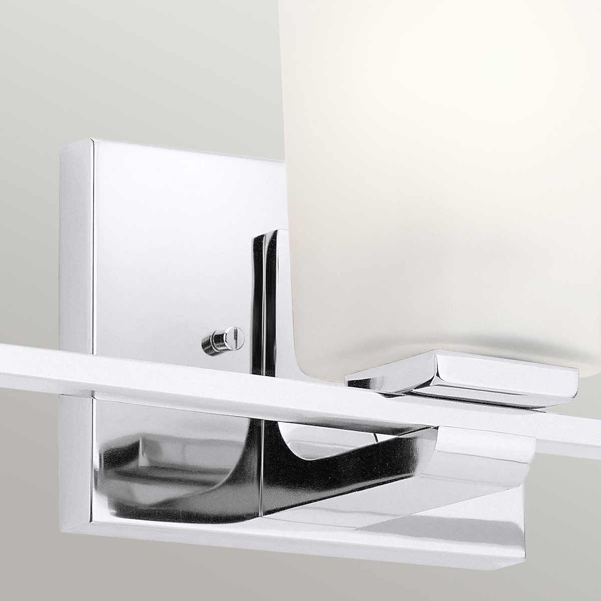 Roehm Triple LED Bathroom Wall Sconce in Polished Chrome