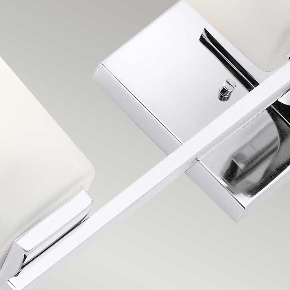 Roehm Triple LED Bathroom Wall Sconce in Polished Chrome
