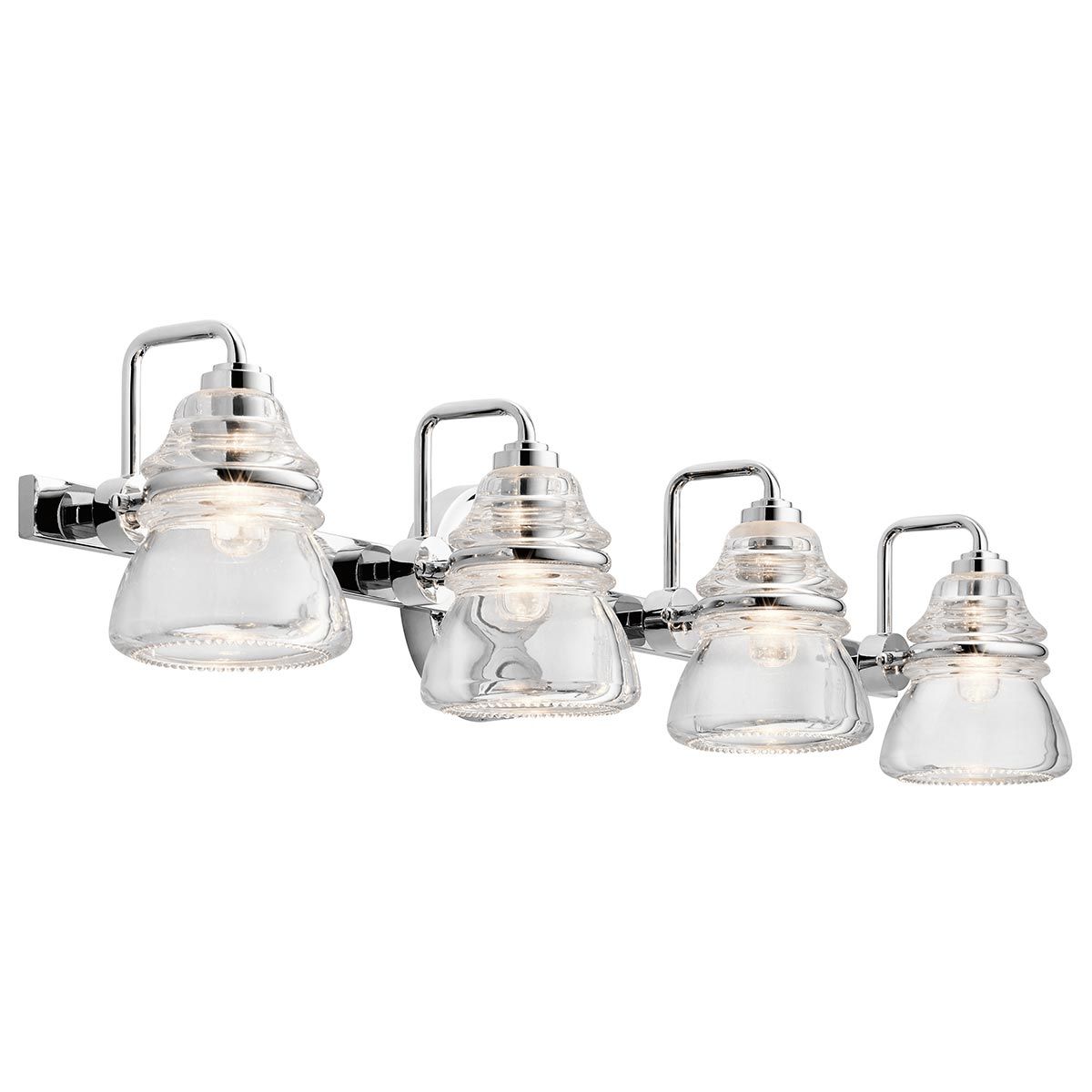 Talland Vintage Charm 4-Light Bathroom Wall Fixture