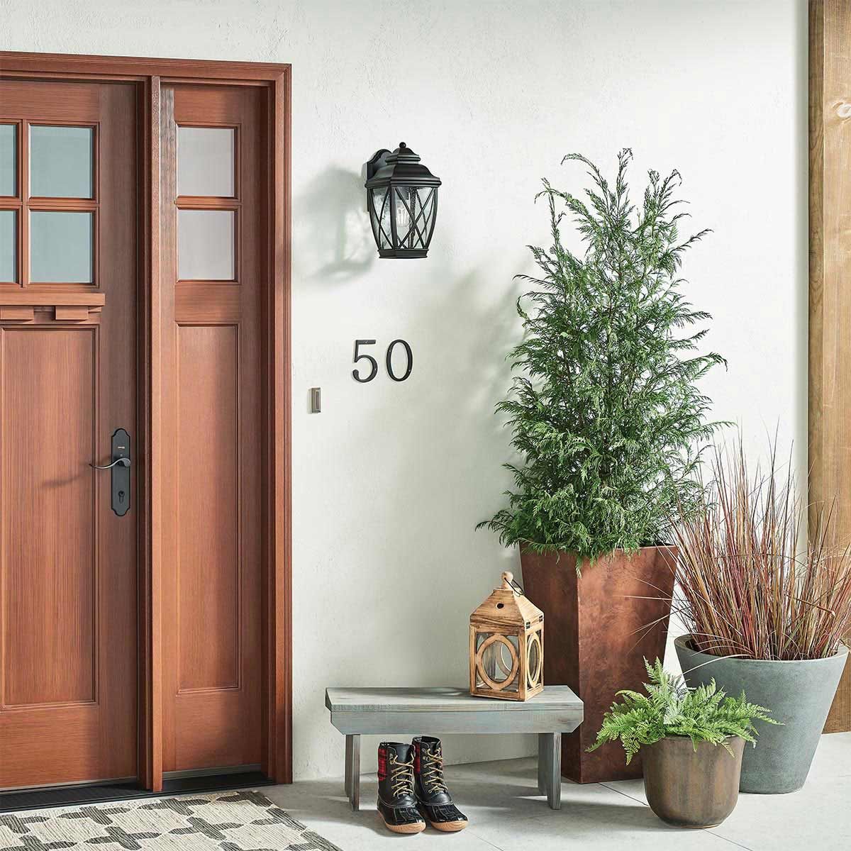 Vintage Bronze Outdoor Lantern - Tangier Collection