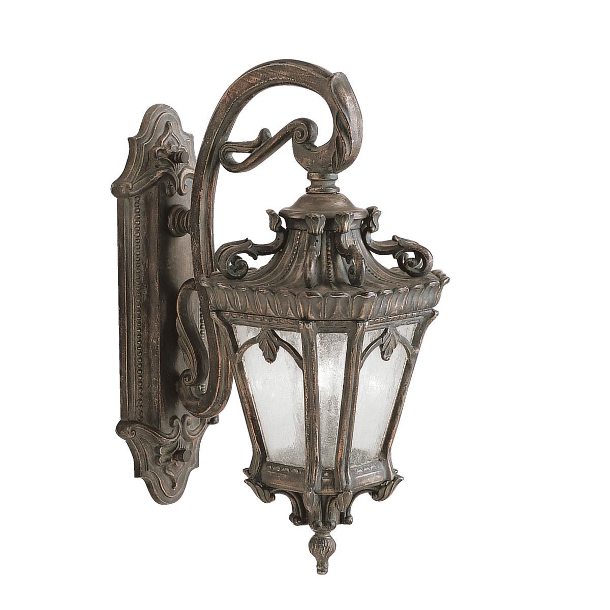 Tournai Rustic Gothic Londonderry Wall Lantern Light