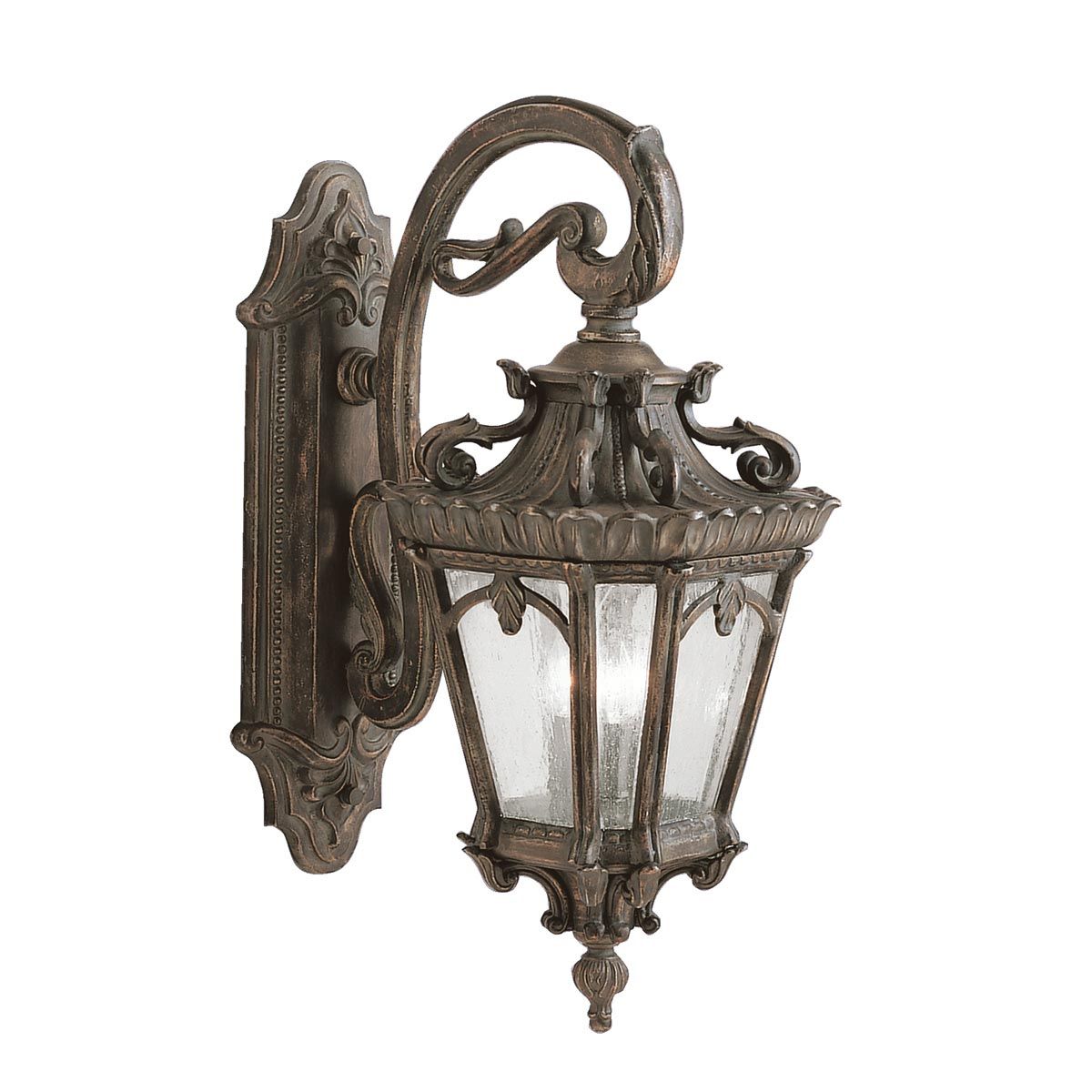 Tournai Victorian Gothic Outdoor Wall Lantern with Londonderry Finish