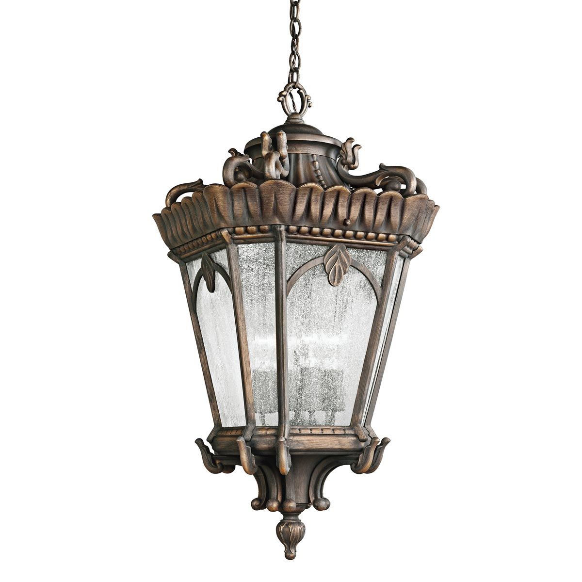 Rustic Tournai Gothic Hanging Lantern Light