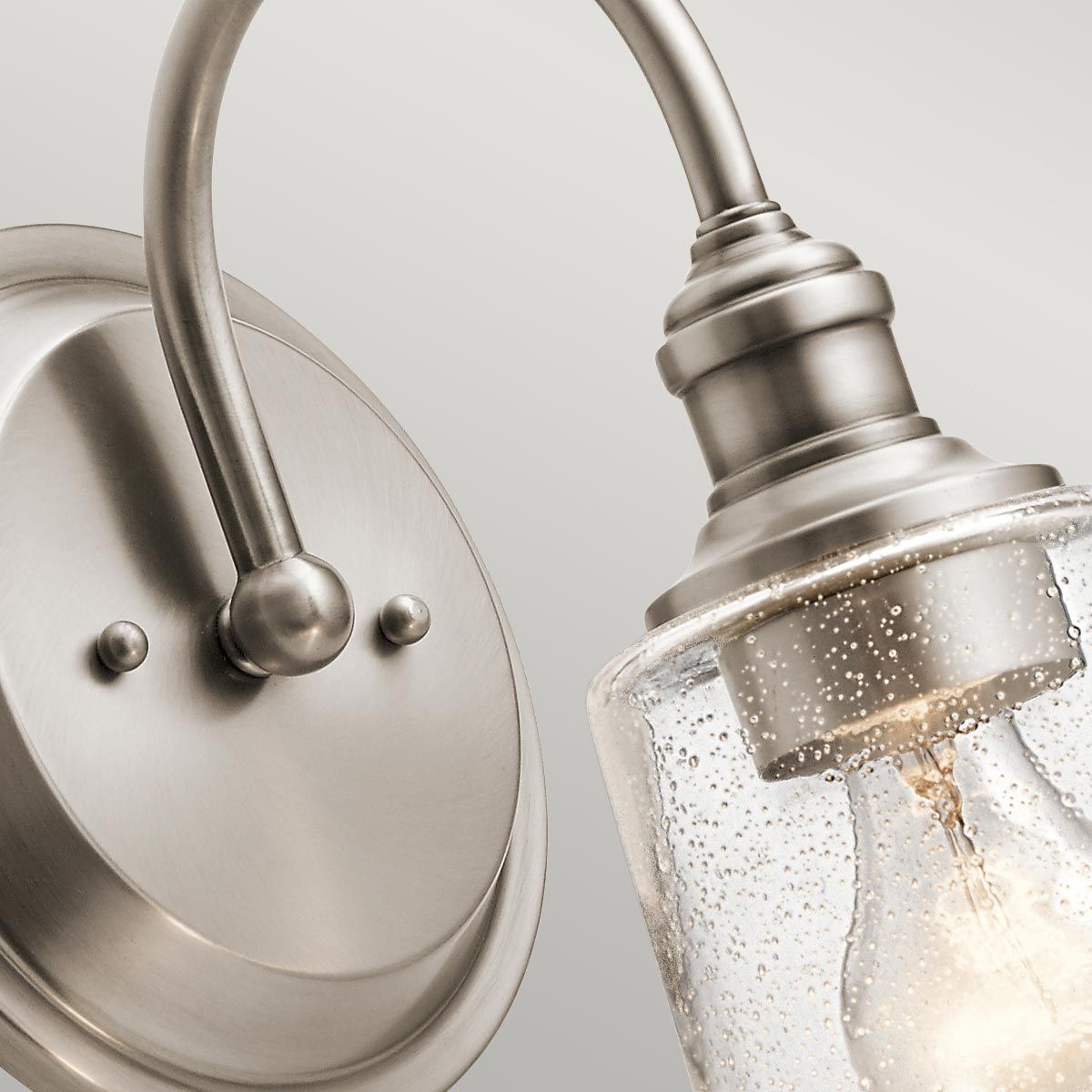 Waverly Single Wall Sconce - Timeless Pewter Finish