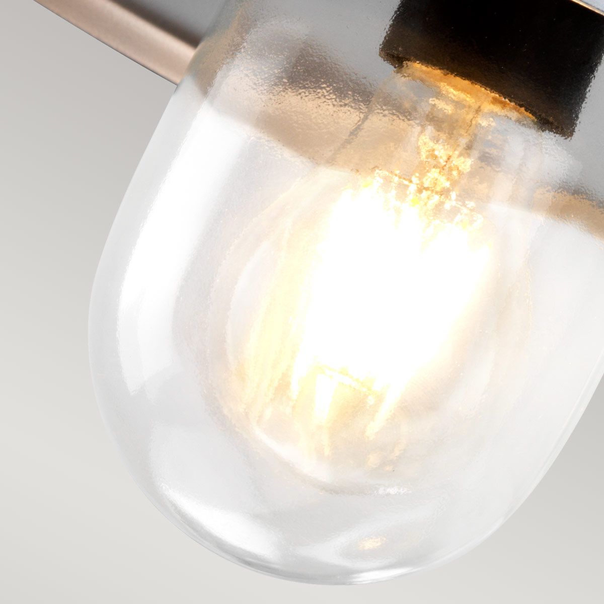 Klampenborg Contemporary Swan Neck Outdoor Lantern