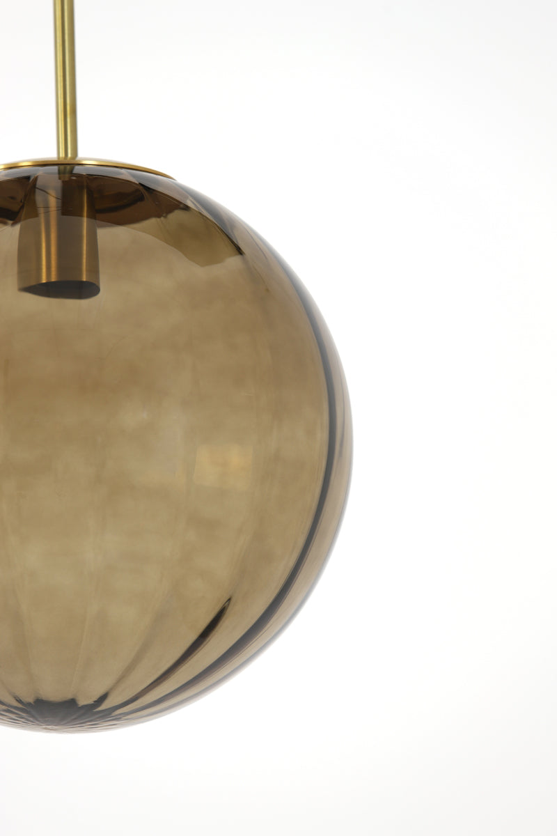 Elegant Magdala Pendant Lamp with Gold Accents – 30 cm