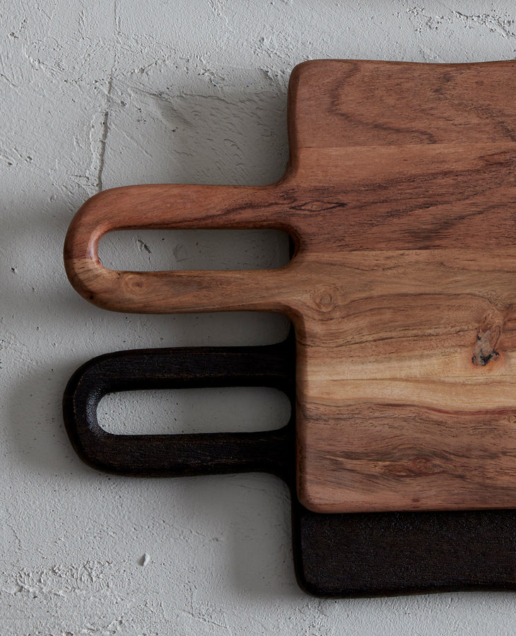 Acacia Wooden Chopping Board 50 x 19.5 x 1.5 cm - Natural Finish