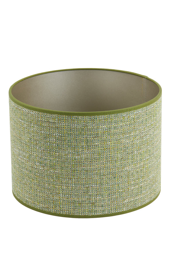 Tweed Green Cylinder Lampshade 40-40-30 cm
