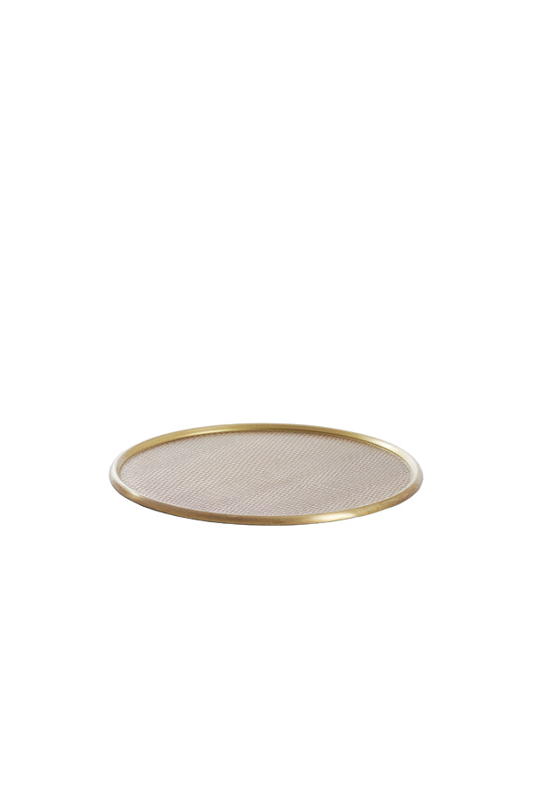 Antique Bronze Ø23x1.5 cm Ilay Plate