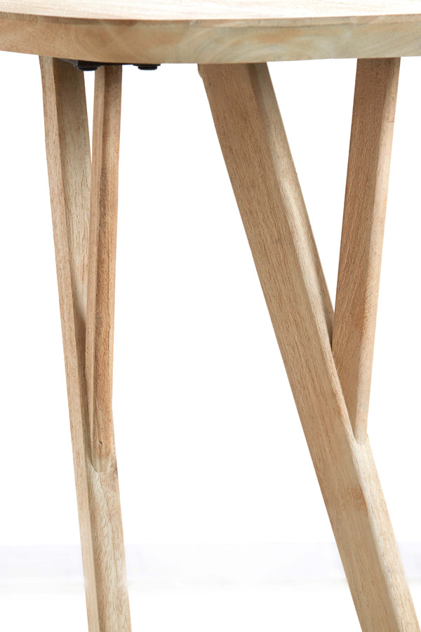 Natural Mango Wood Console 160x44x82 cm - Quenza Collection