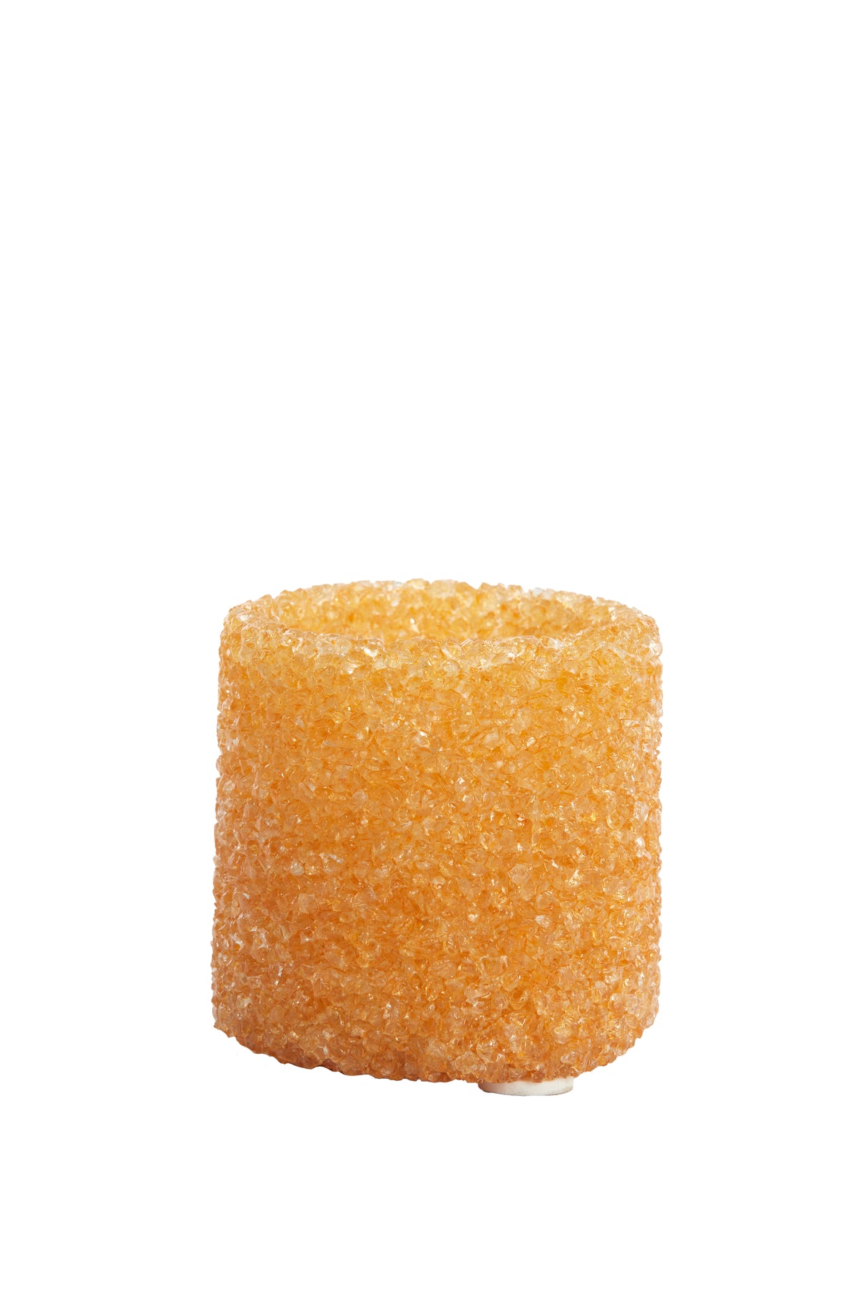 Morita Glass Tealight Holder - Light Peach, Ø7x7 cm