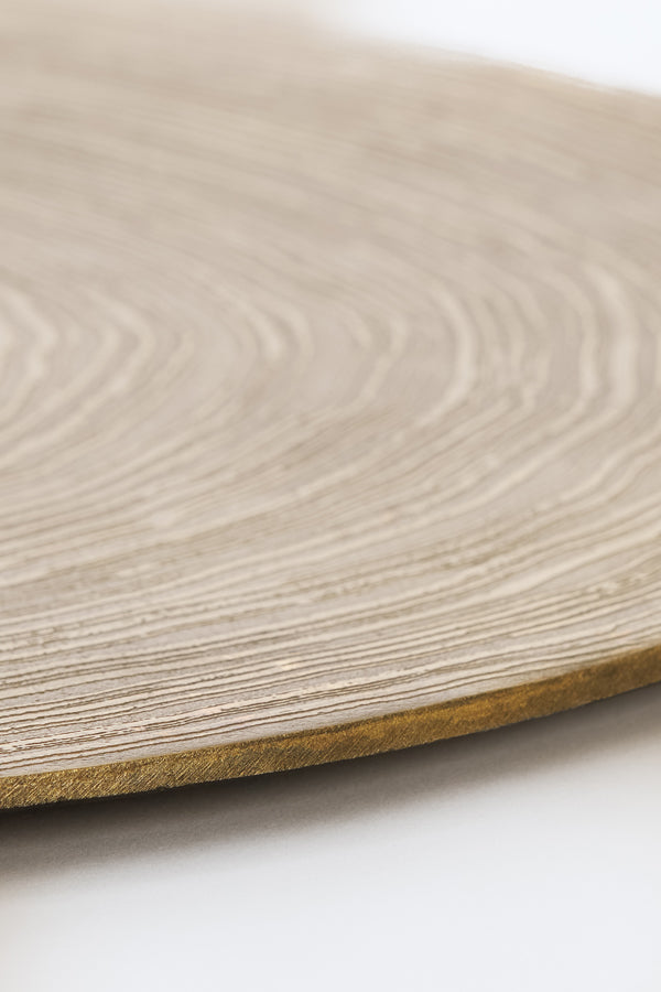 Round Antique Bronze Alocil Tray Ø60 cm