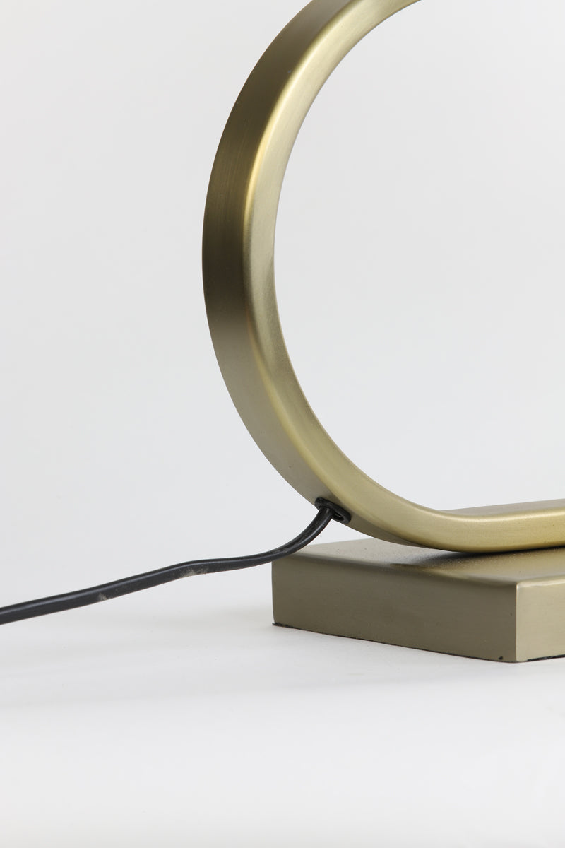 Jamiro Light Gold Elegance: Sculptural Lamp Base 47 x 13 x 27 cm