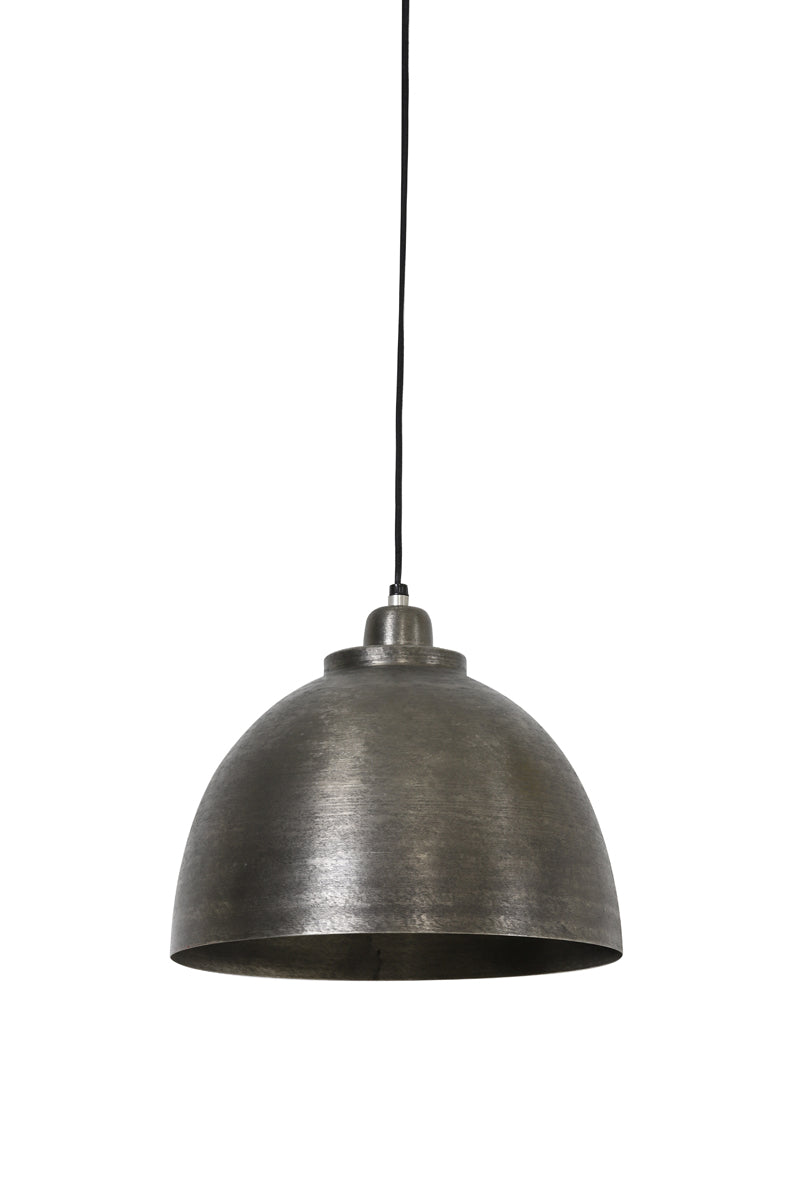 Pendant Light 30x26 cm Kylie in Dark Raw Nickel Finish