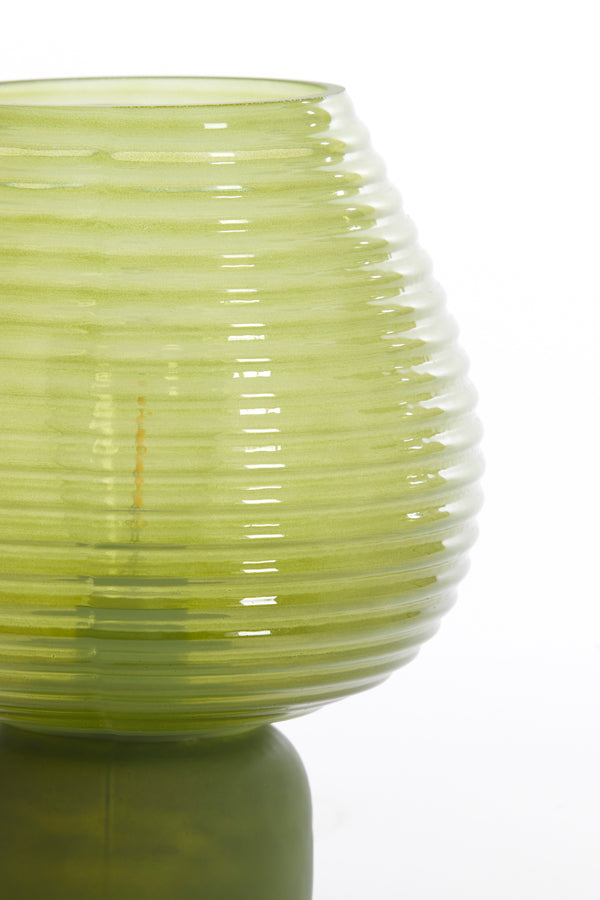 Emerald Glass LED Table Lamp Ø18x23 cm Alenna Design