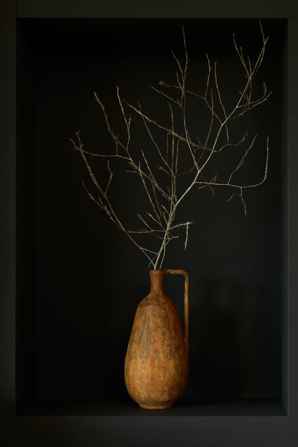 Artisan Rusted Elegance Vase - 17x16.5x35 cm