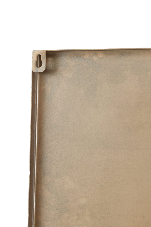 Antique Bronze Lolita Wall Art 80x1.5x80 cm