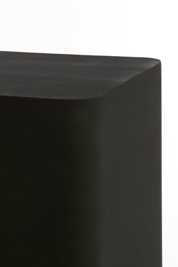 Modern Alurio Matte Black Pillar 60cm x 30.5cm