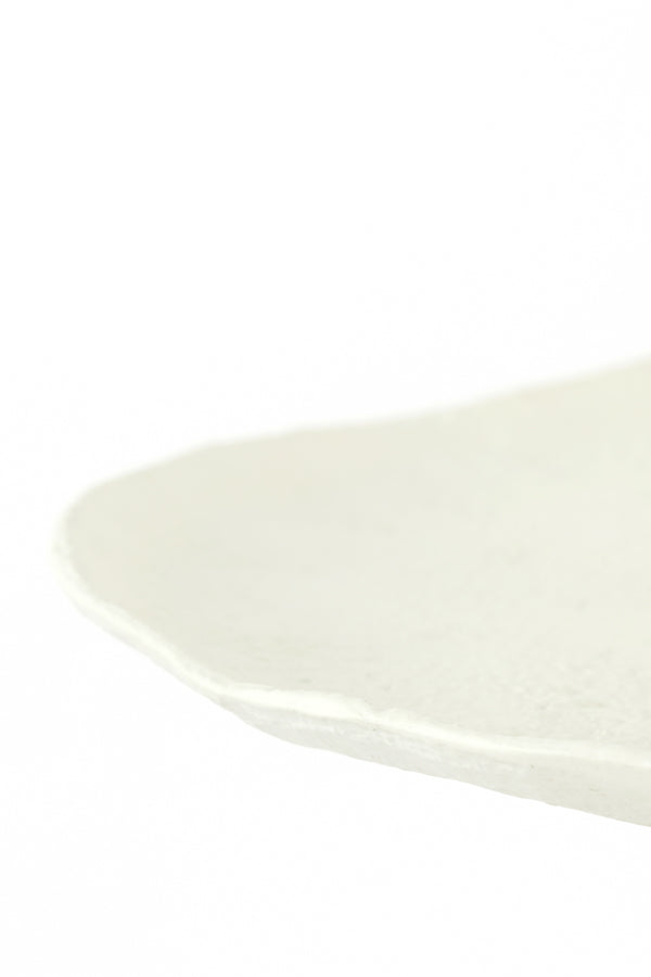 Elegant Cream Round Side Table - 46x44 cm