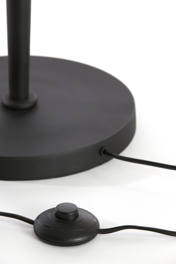 Elegant Vixen Matte Black Floor Lamp 27x151 cm