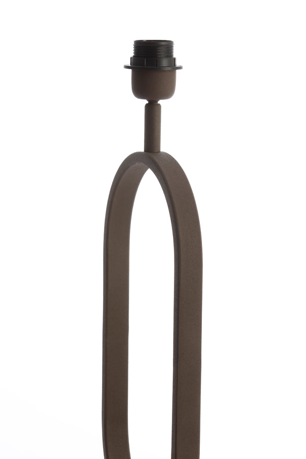 Rustic Elegance: Jamiri Brown Lamp Stand 20x13x55 cm