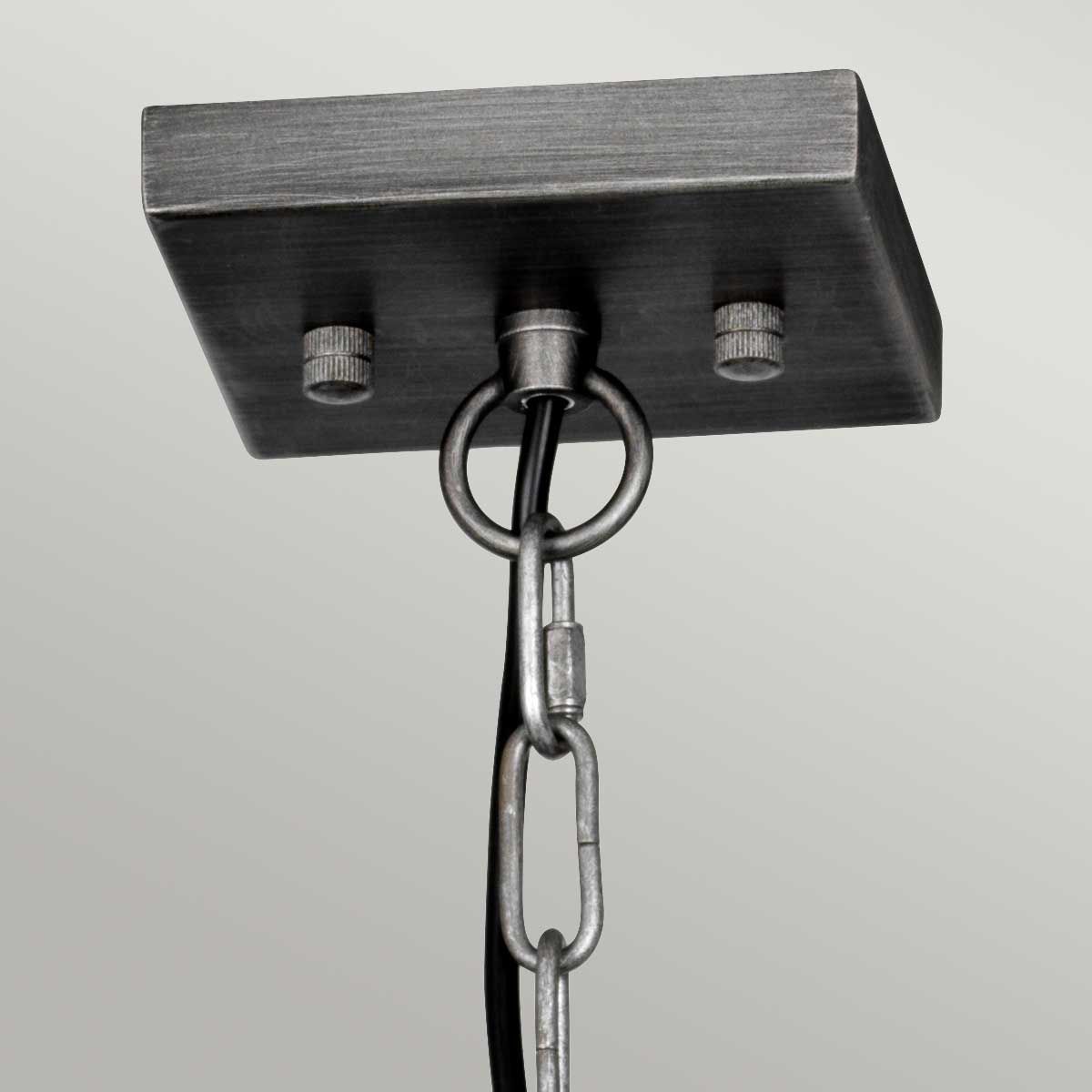 Louvre Industrial Elegance 6 Light Pendant
