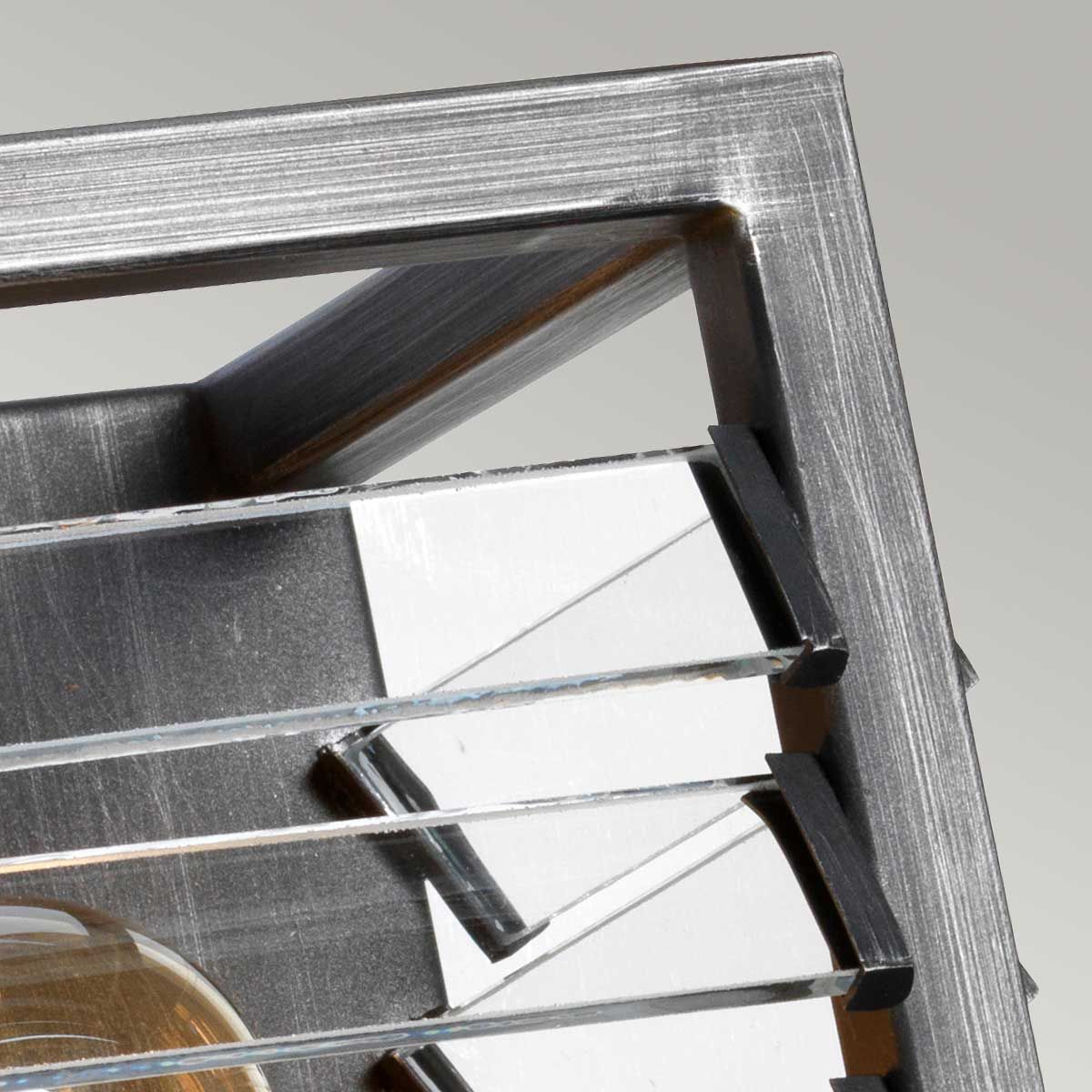 Louvre Dual-Light Industrial Pendant