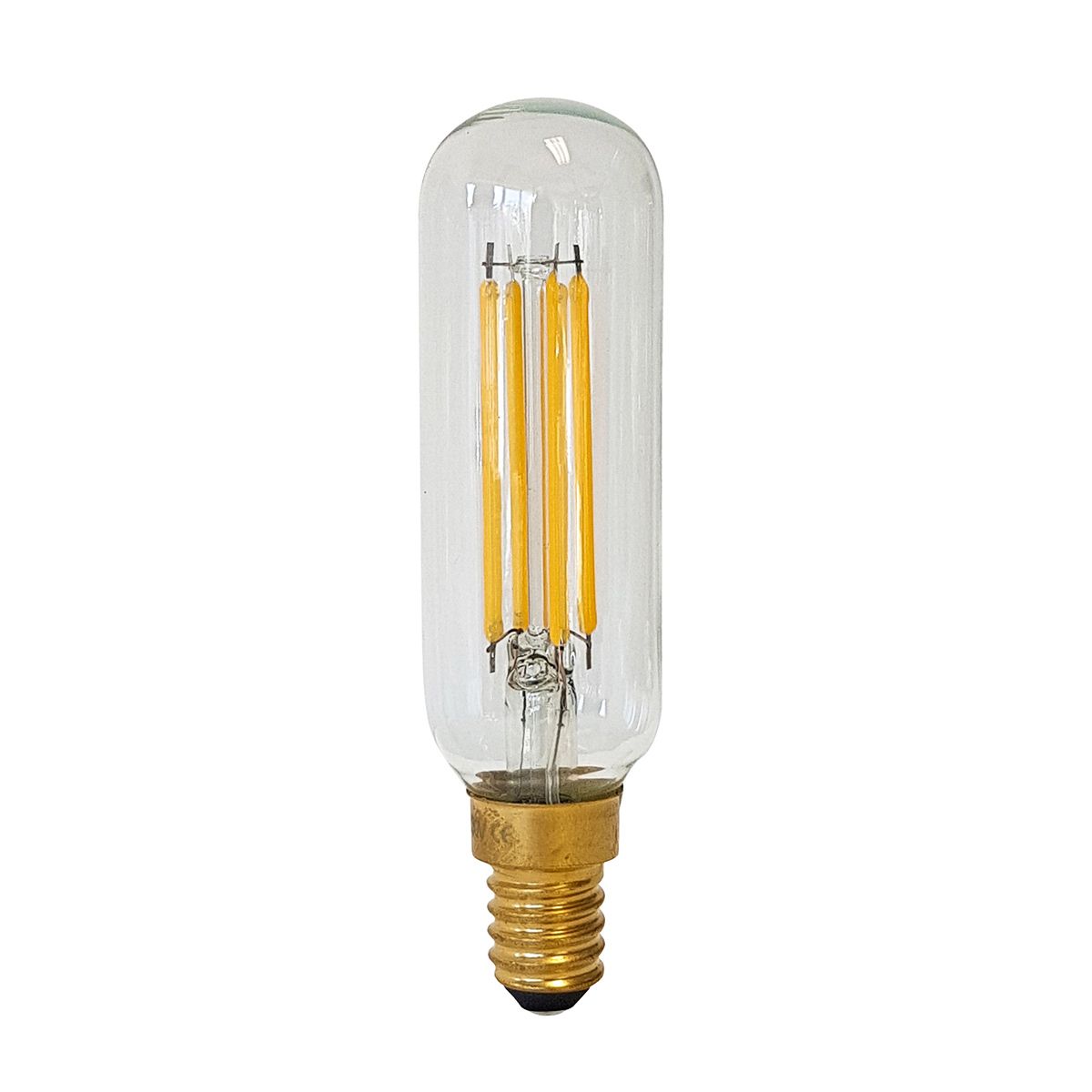 Tubular LED E14 Lamp Clear Glass
