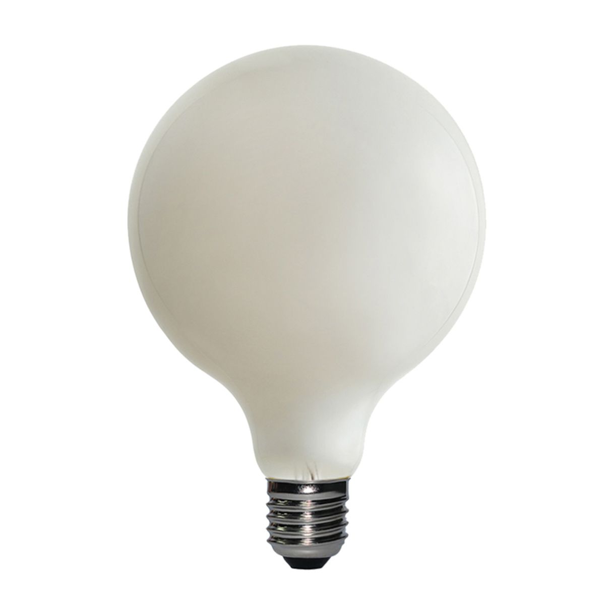 Large White Globe LED E27 Lamp Opal