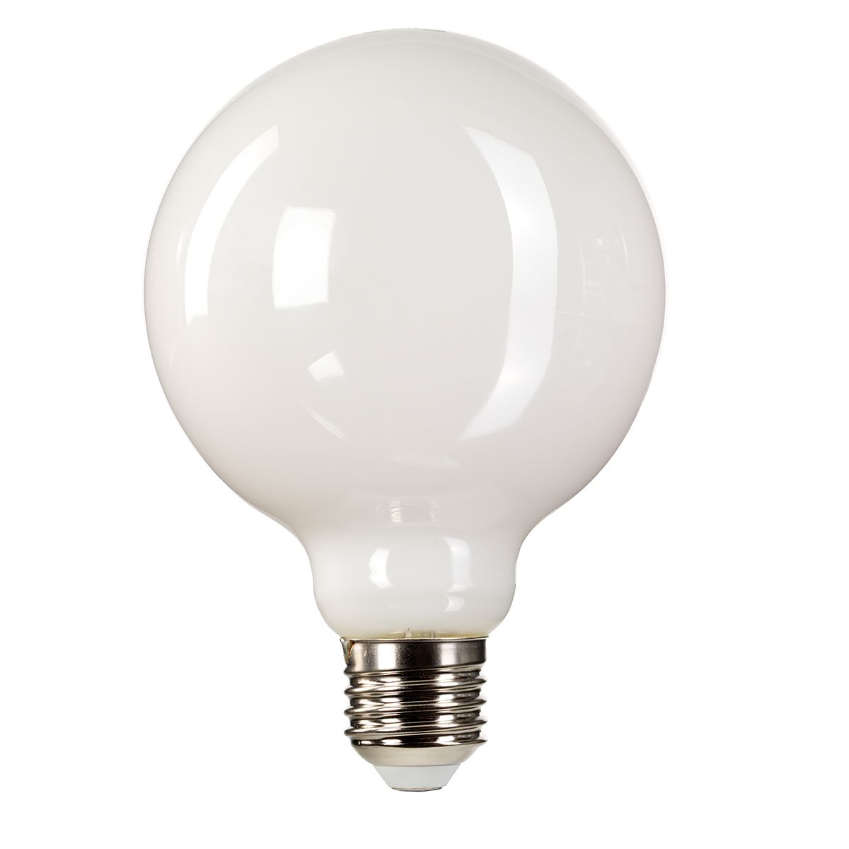 White Globe LED E27 Lamp Opal