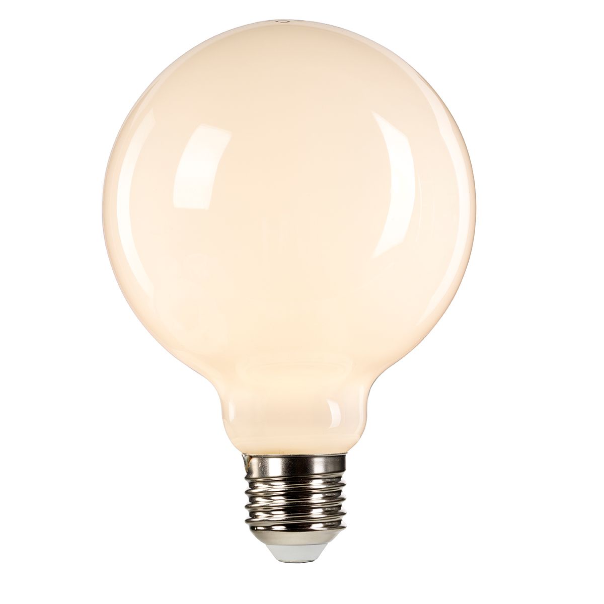 White Globe LED E27 Lamp Opal