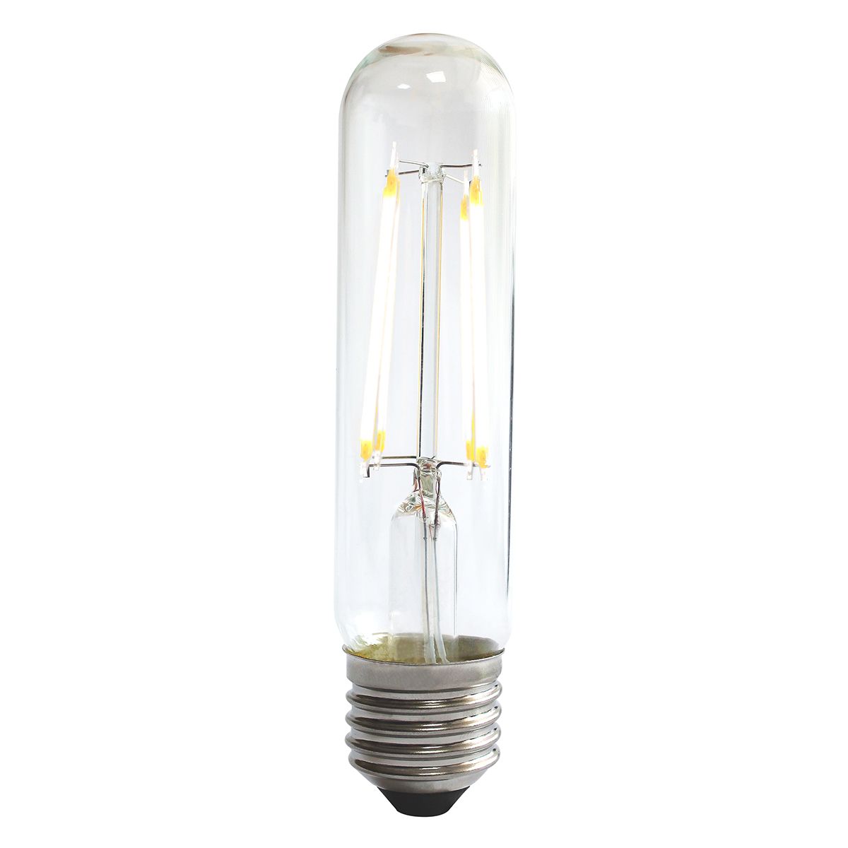 Tubular LED E27 Lamp Clear Glass
