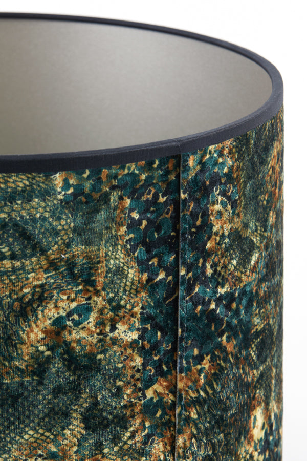 Emerald Green Cylindrical Shade 20x20x15 cm