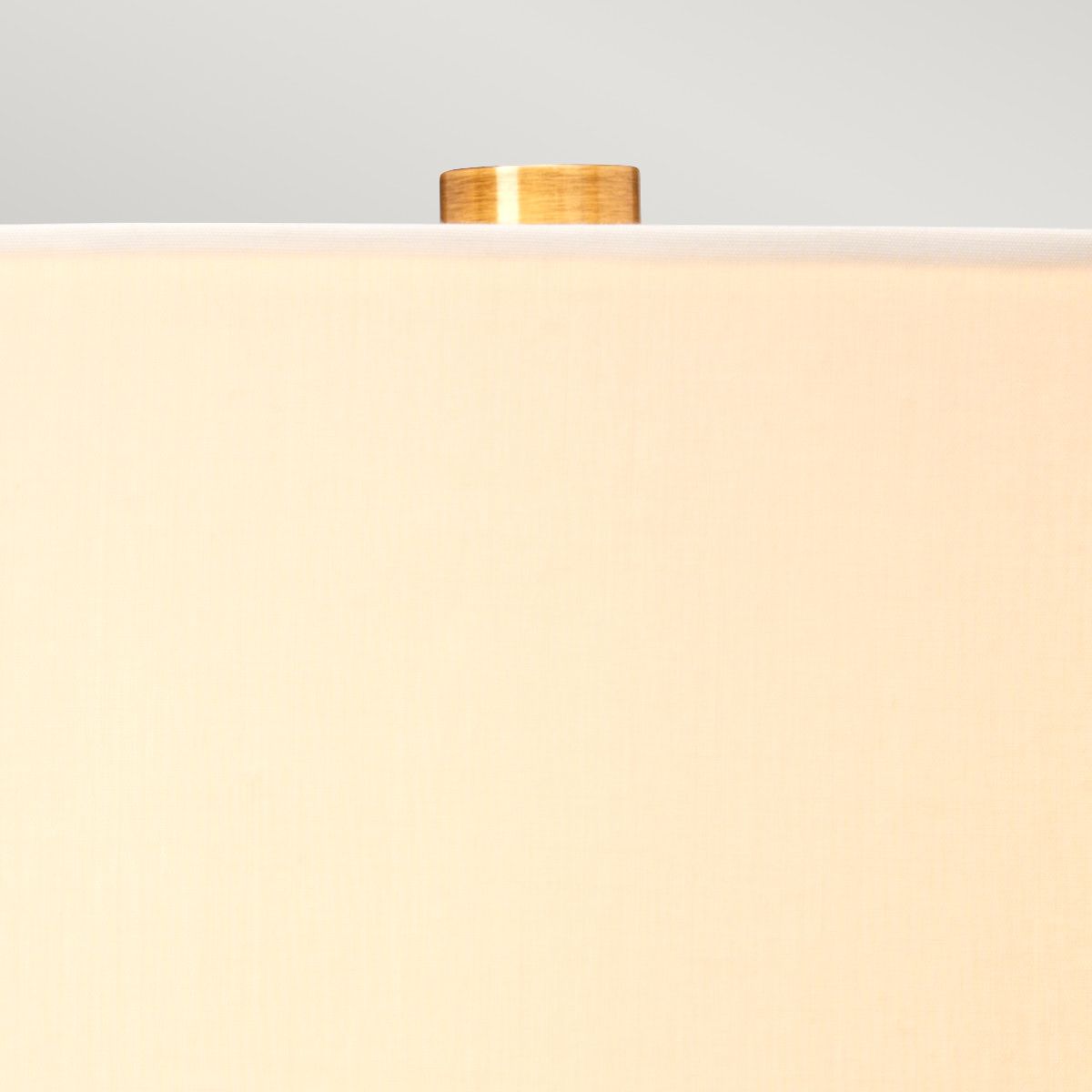 Luga Elegance: Aged Brass-Trimmed Smoke Glass Table Lamp