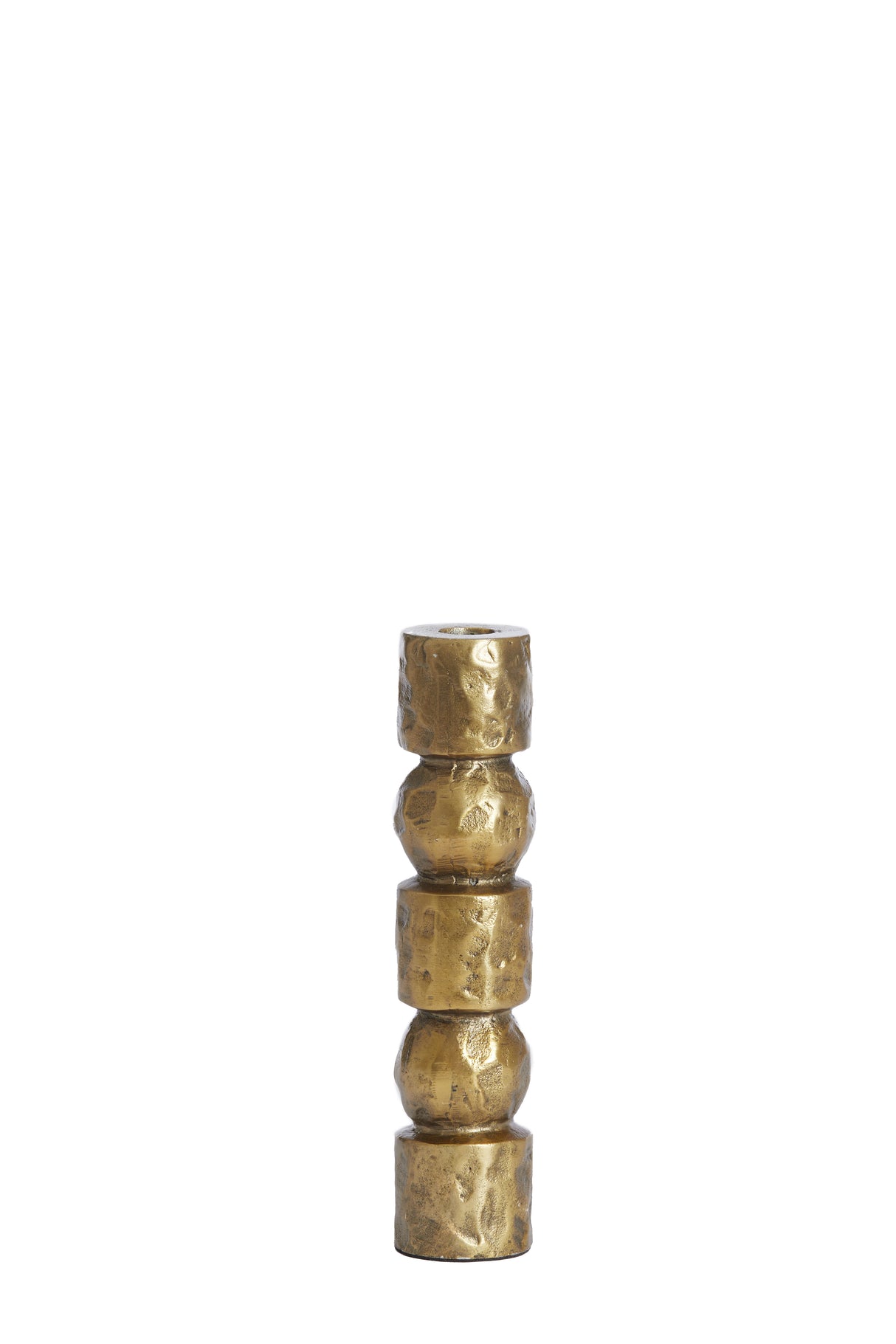 Antique Bronze Akta Candle Holder 6x25 cm