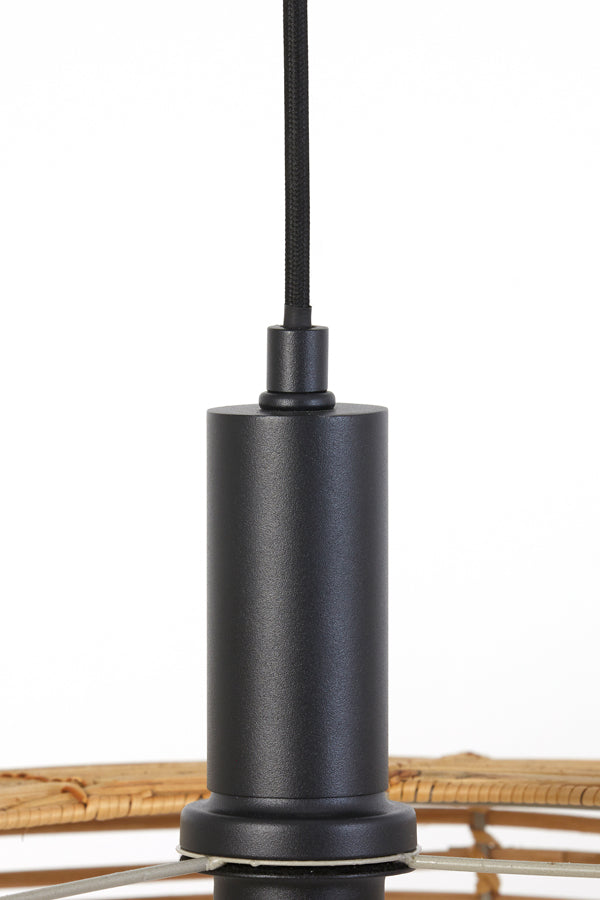 Milan Natural Rattan Hanging Lamp Ø60x25 cm